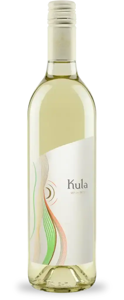 Bottle of Kula white blend