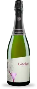 Bottle of Lokelani sparkling rosé